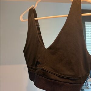 NWOT Fabletics Black Sports Bra